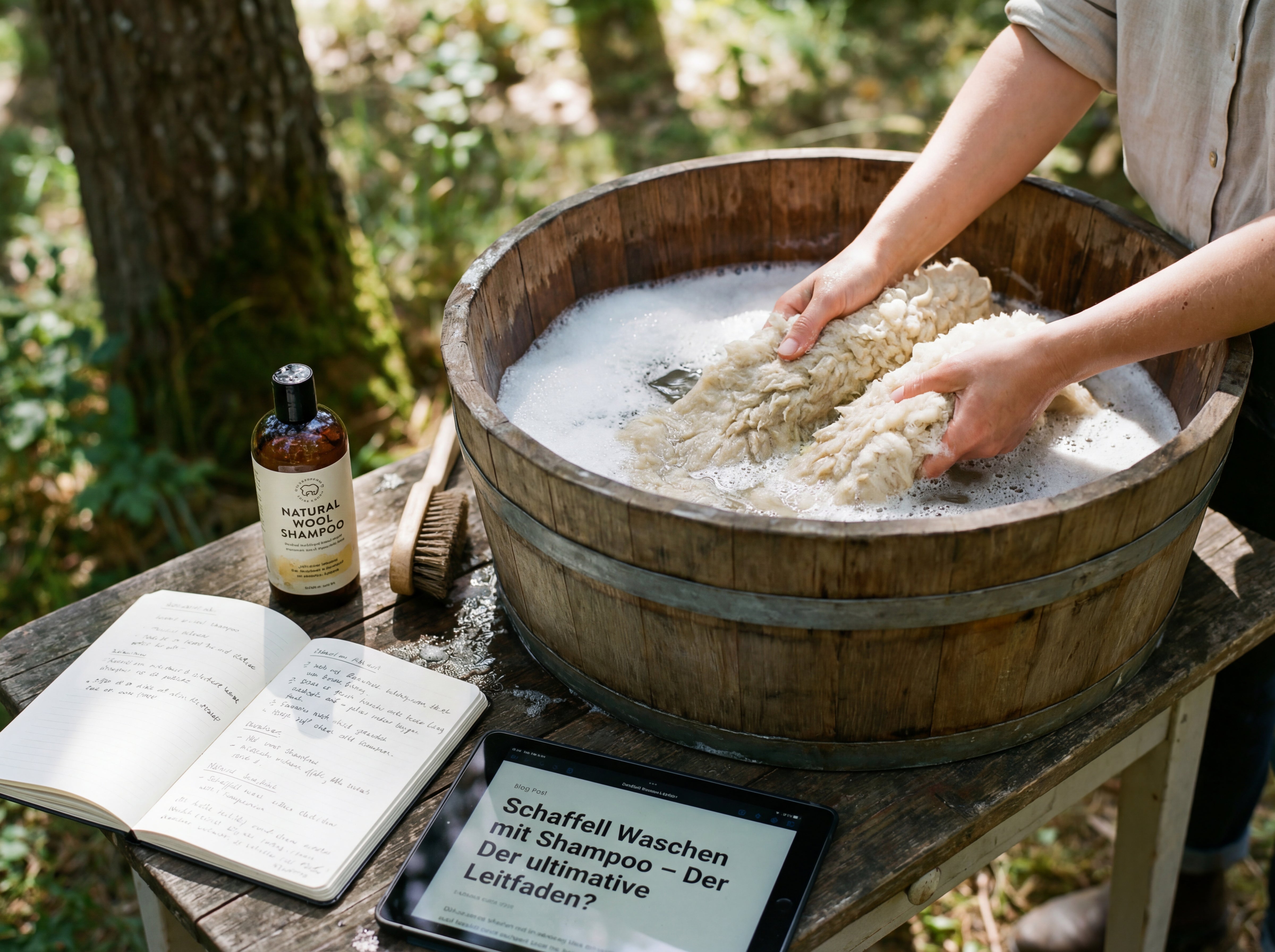 Schaffell Waschen mit Shampoo – Der ultimative Leitfaden