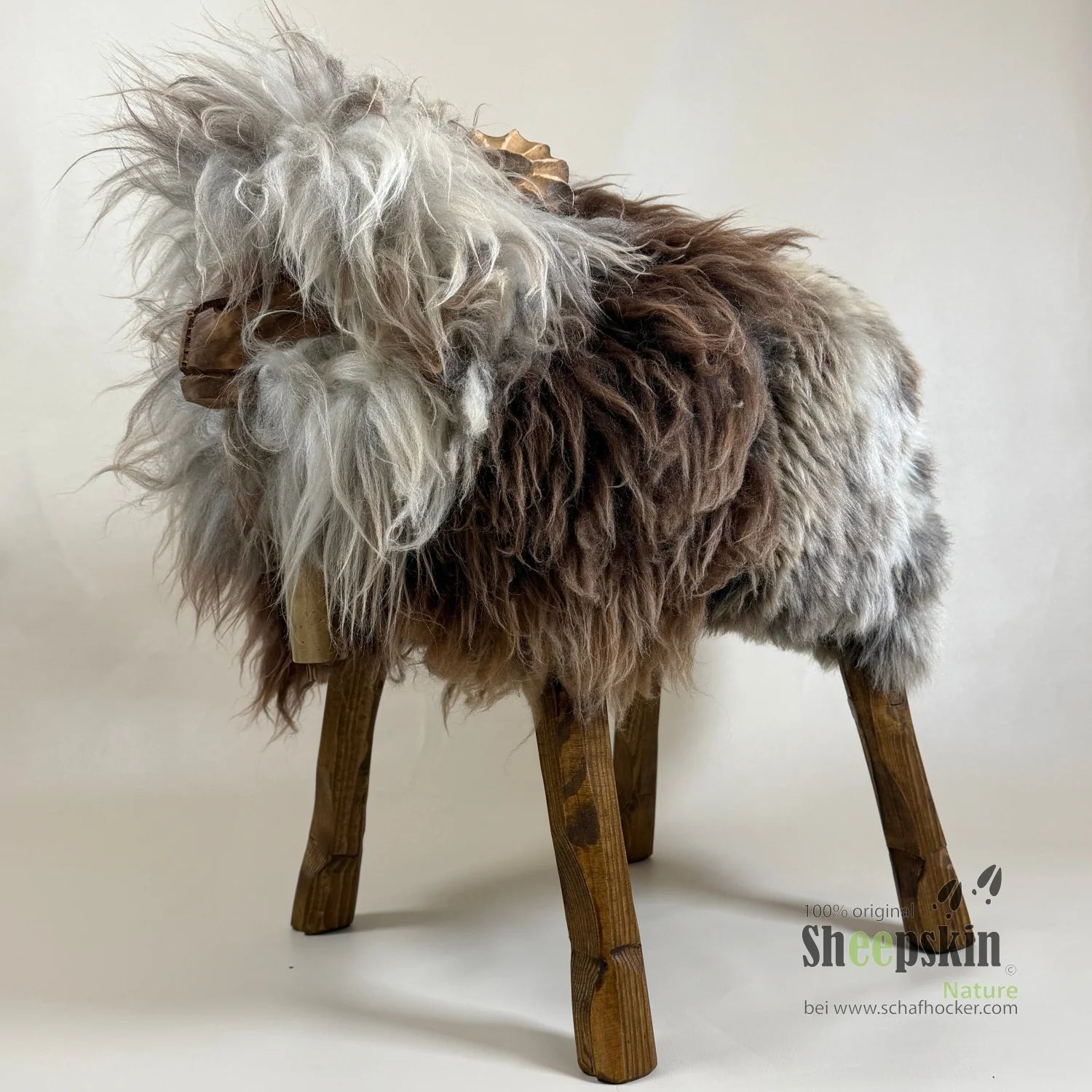 absolutes Einzelstück Schafhocker Bua »Sigfried« limited