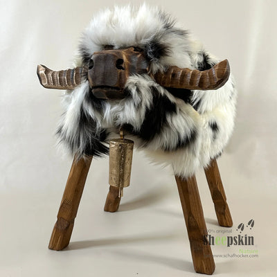 absolutes Einzelstück | Schafhocker Stier Kuhlio Designer
