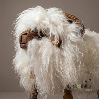 Schafhocker Gino, Modell Mufflon – Produktansicht 2