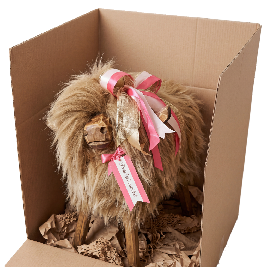 Geschenkverpackung rosa